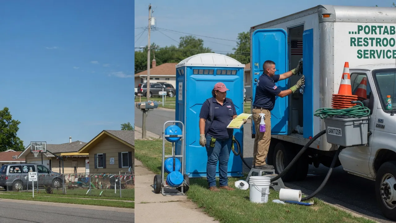 Portable Toilet Rental in Elizabeth, IL near me